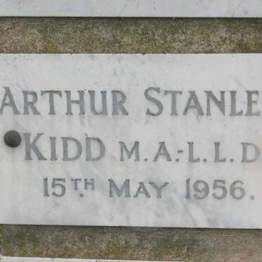 KIDD Arthur Stanley -1956