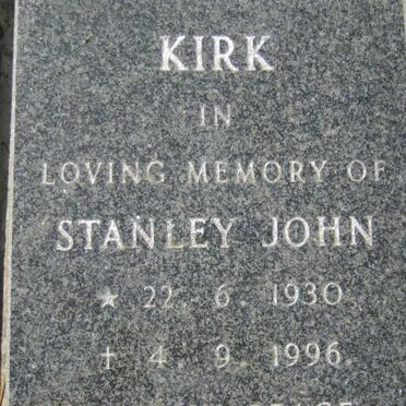 KIRK Stanley John 1930-1996