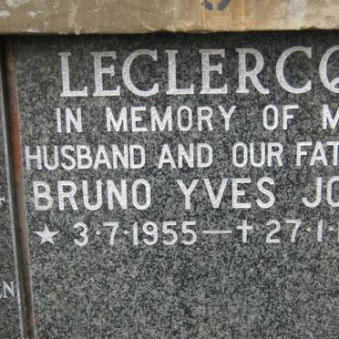 LECLERCQ Bruno Yves Jose 1955-1991