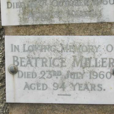 MILLER Beatrice -1960