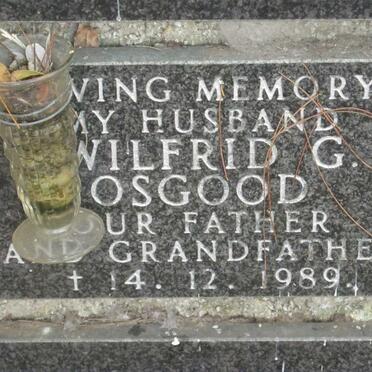 OSGOOD Wilfred G. -1989