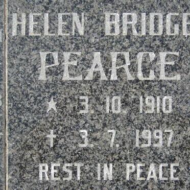 PEARCE Helen Bridget 1910-1997