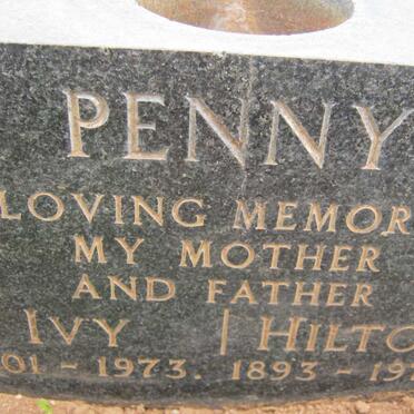 PENNY Hilton 1893-1976 &amp; Ivy 1901-1973