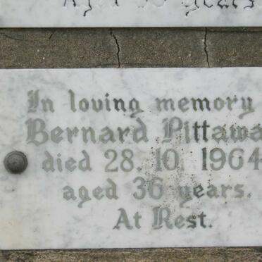 PITTAWAY Bernard -1964