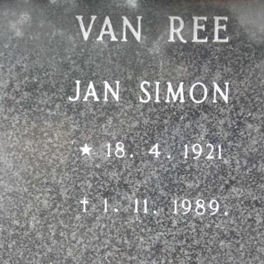 REE Jan Simon, van 1921-1989