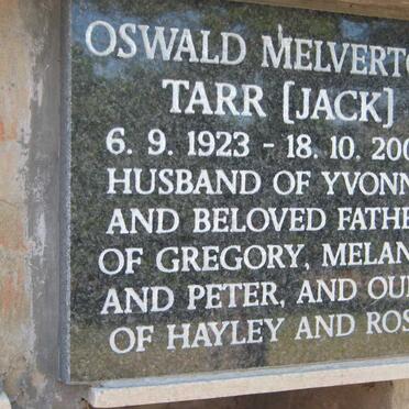 TARR Oswald Melverton 1923-2004