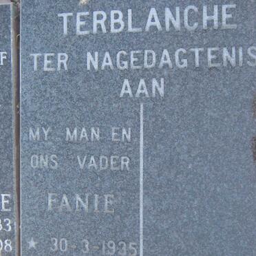 TERBLANCHE Fanie 1935-1996
