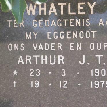 WHATLEY Arthur J.T. 1907-1979