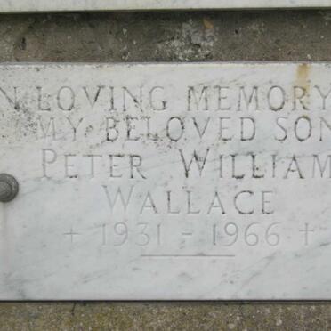 WALLACE Peter William 1931-1966