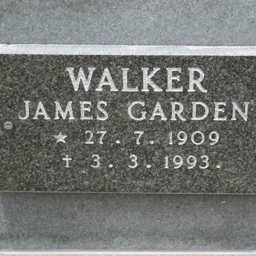 WALKER James Garden 1909-1993