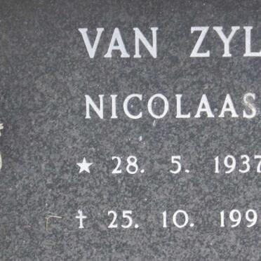 ZYL Nicolaas, van 1937-1991