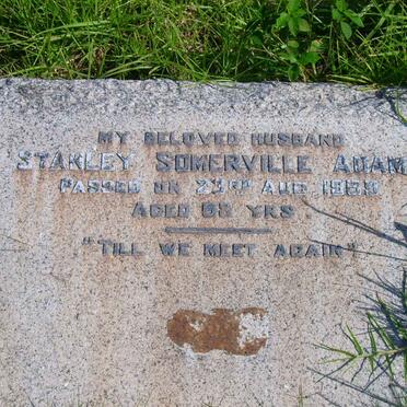 ADAMS Stanley Somerville -1950 