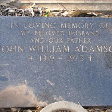 ADAMSON John William 1919-1973