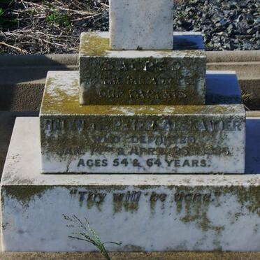 ALEXANDER Peter &amp; Helen