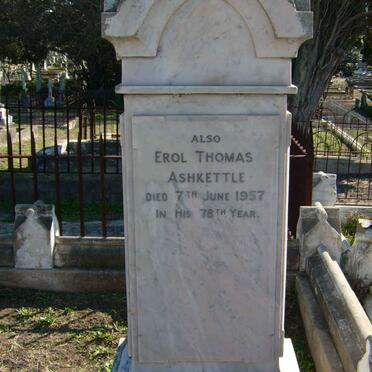 ASHKETTLE Erol Thomas -1957