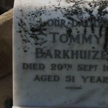 BARKHUIZEN Tommy -1950