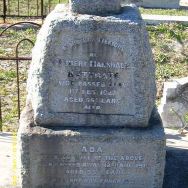 BATHGATE Robert Marshall  -1927 &amp;  Ada -1911