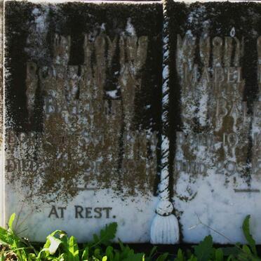 BALDIE Robert A. 1884-1952 &amp; Mabel M.G. 1884-1963