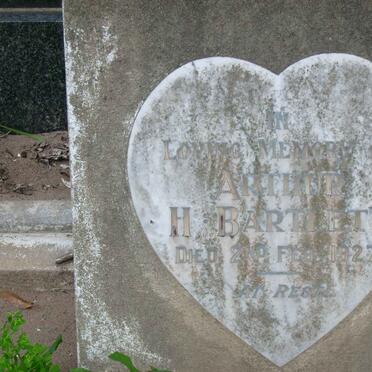 BARTLETT Arthur H. -1927