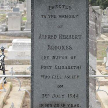 BROOKS Albert Herbert -1944