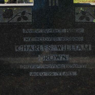 BROWN Charles William -1947