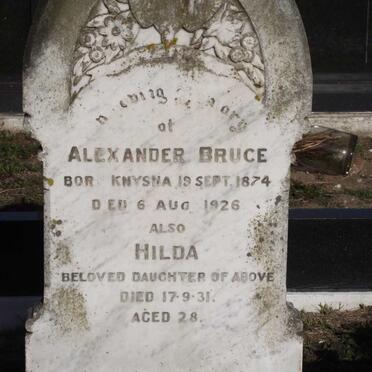 BRUCE Alexander 1874-1926 :: BRUCE Hilda -1931