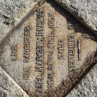 BREWER Mabel Margery 1893-1926