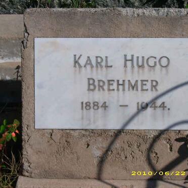 BREHMER Karl Hugo 1884-1944