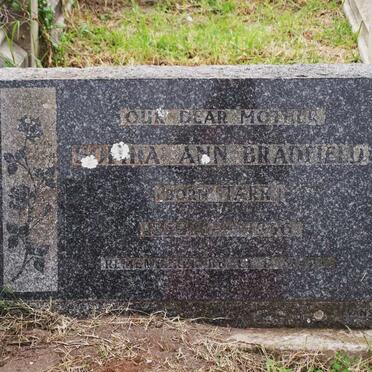 BRADFIELD  Sophia Ann nee TARR 1859-1936