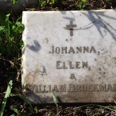 BROCKMAN Johanna :: BROCKMAN Ellen :: BROCKMAN William