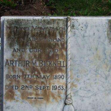 BICKNELL Arthur M. 1890-1953