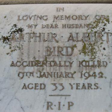 BIRD Arthur Albert -1942