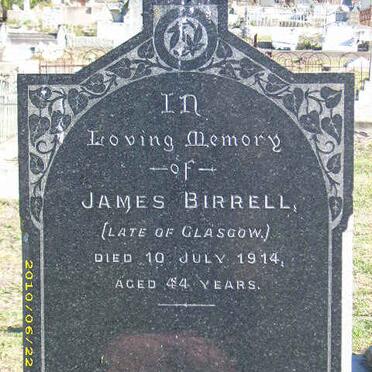 BIRRELL James -1914