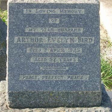 BIRD Arthur Evelyn -1945