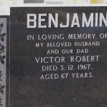 BENJAMIN Victor Robert -1967