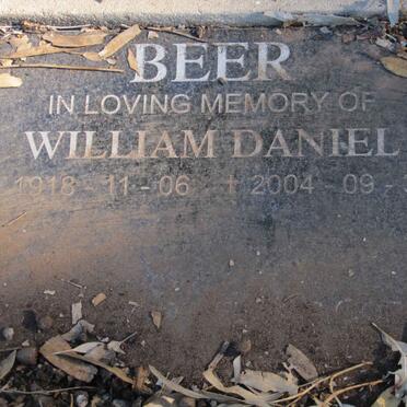 BEER William Daniel 1918-2004