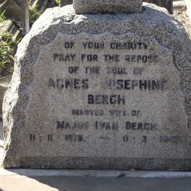 BERGH Agnes Josephine 1878-1947