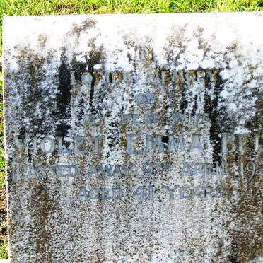 BELL Violet Emma -1930