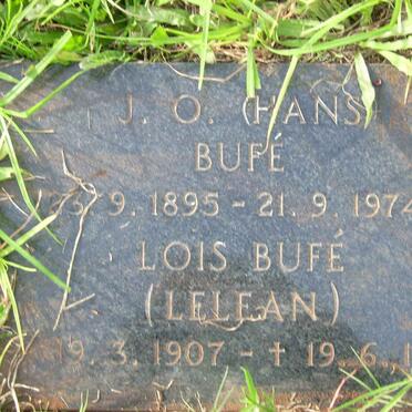 BUFE J.O. 1895-1974 :: BUFE Lois 1907-1993