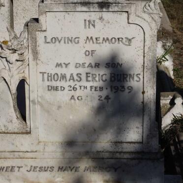 BURNS Thomas Eric -1939