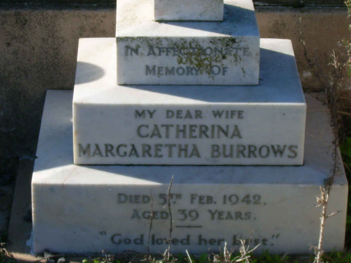 BURROWS Catherina Margaretha -1942