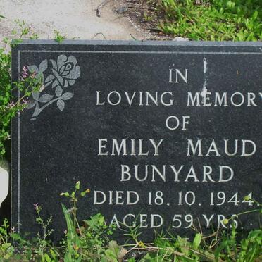 BUNYARD Emily Maud -1944