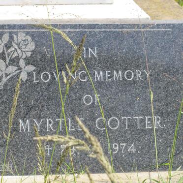 COTTER Myrtle -1974