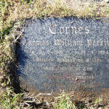 CORNES Thomas William Percival 1901-1984