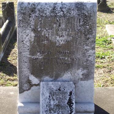 COLEMAN William -1925 :: MOORE Maud -1933