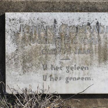 CONRADIE Johan -1941