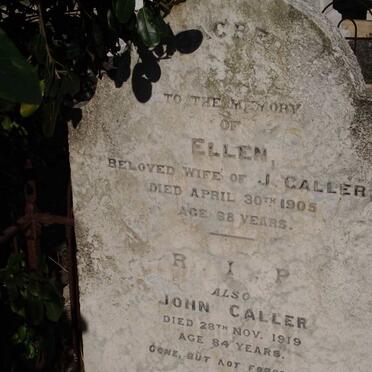 CALLER John -1919 &amp; Ellen -1905