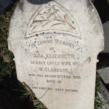 CLARKSON Ada Elizabeth -1906