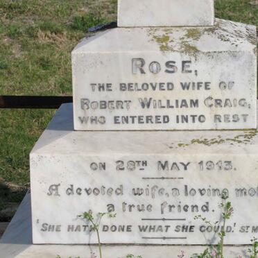 CRAIG Rose -1913