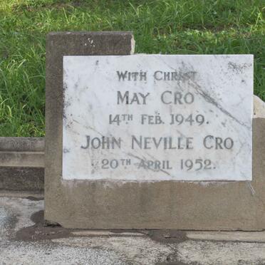 CRO John Neville -1952 &amp; May -1949